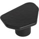 Detti 35.5 X 27.5 inch Matte Black Outdoor Coffee Table